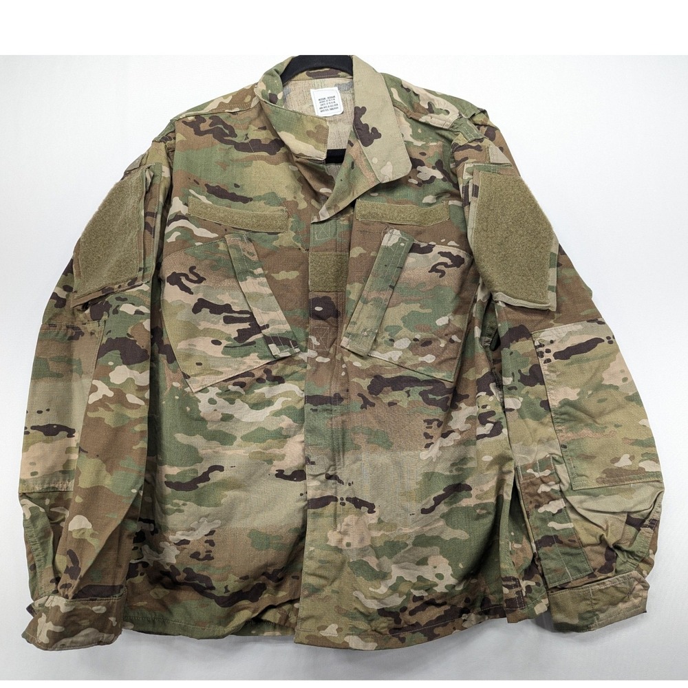 US Military OCP Multicam ACU Combat Uniform Coat Jacket Medium Regular Ripstop